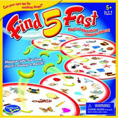 Find 5 Fast Board Game