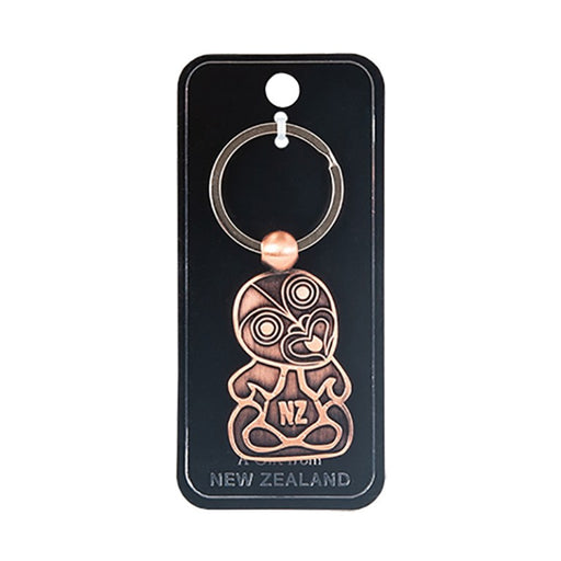 NZ Keyring - Tiki Copper