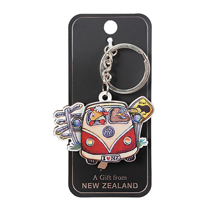 NZ Keyring - Van Front Sheep Kiwi