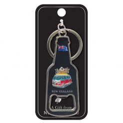 NZ Keyring - Bottle Opener Foil Combi Van