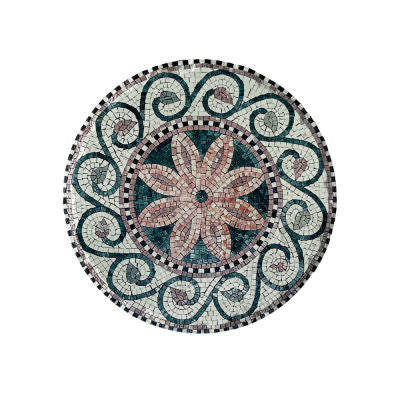 Ceramic Trivet - Pink & Blue