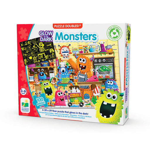 The Learning Journey: Puzzle Doubles! - Glow in the Dark Monsters