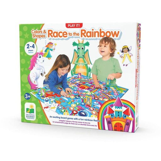 The Learning Journey - Play It! Game Colors & Shapes Race to the Rainbow