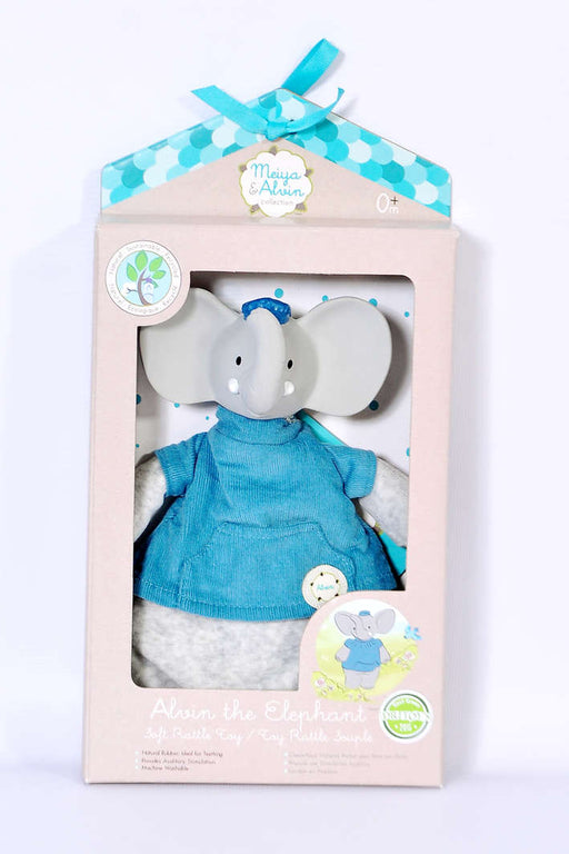 Meiya & Alvin: Meiya the Mouse Flat Soft Rattle Toy