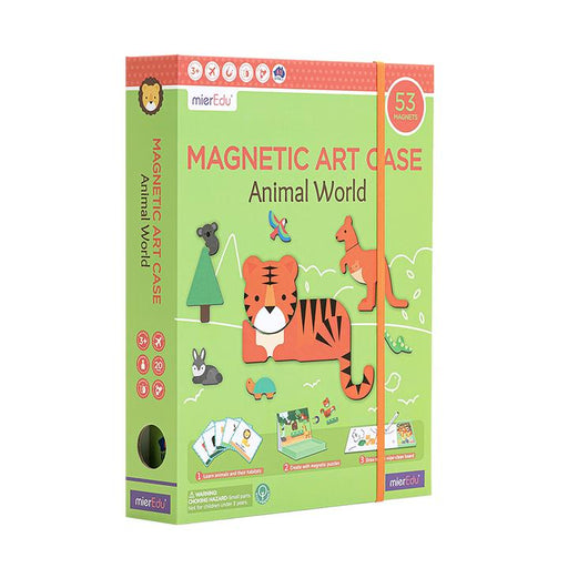 MierEdu: Magnetic Art Case - Animal World