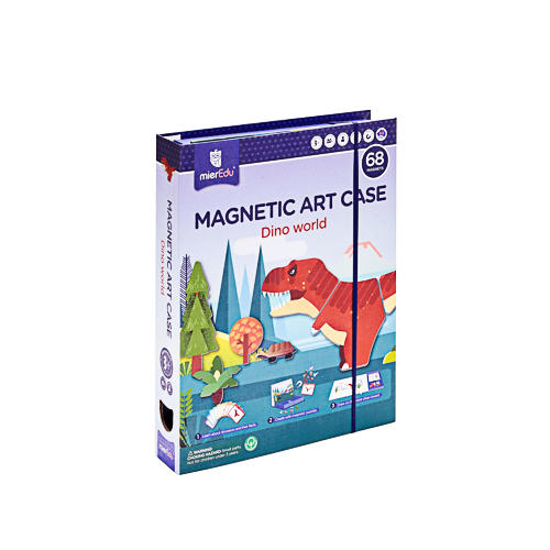 MierEdu: Magnetic Art Case - Dino World