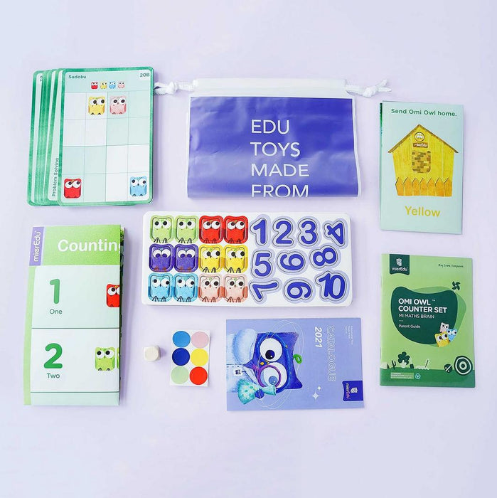 MierEdu: MI Maths Brain - OMI Owl Counter Set