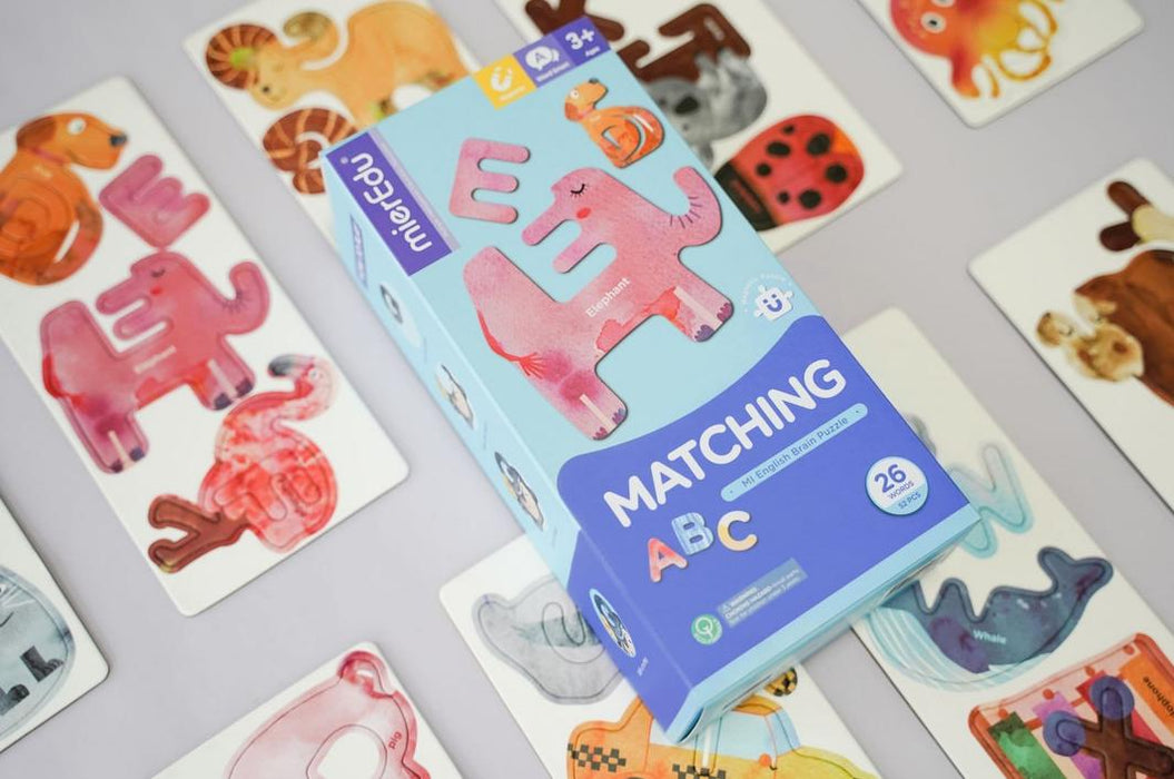 MierEdu: MI English Brain Puzzle - Level 1 Matching ABC