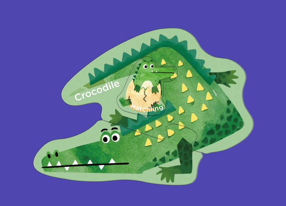 MierEdu: MI Growth Puzzle - Level 1 Match Baby Animals