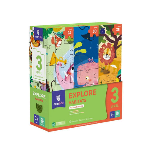 MierEdu: MI Growth Puzzle - Level 3 Explore Habitats