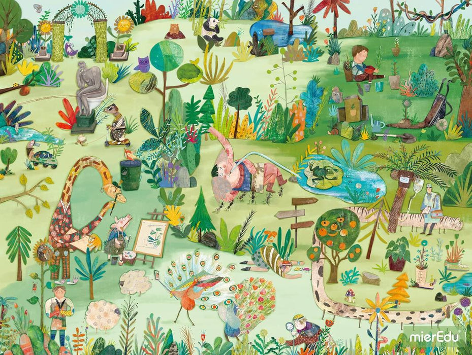 MierEdu: MI Growth Puzzle - Level 6 Nature Imagination