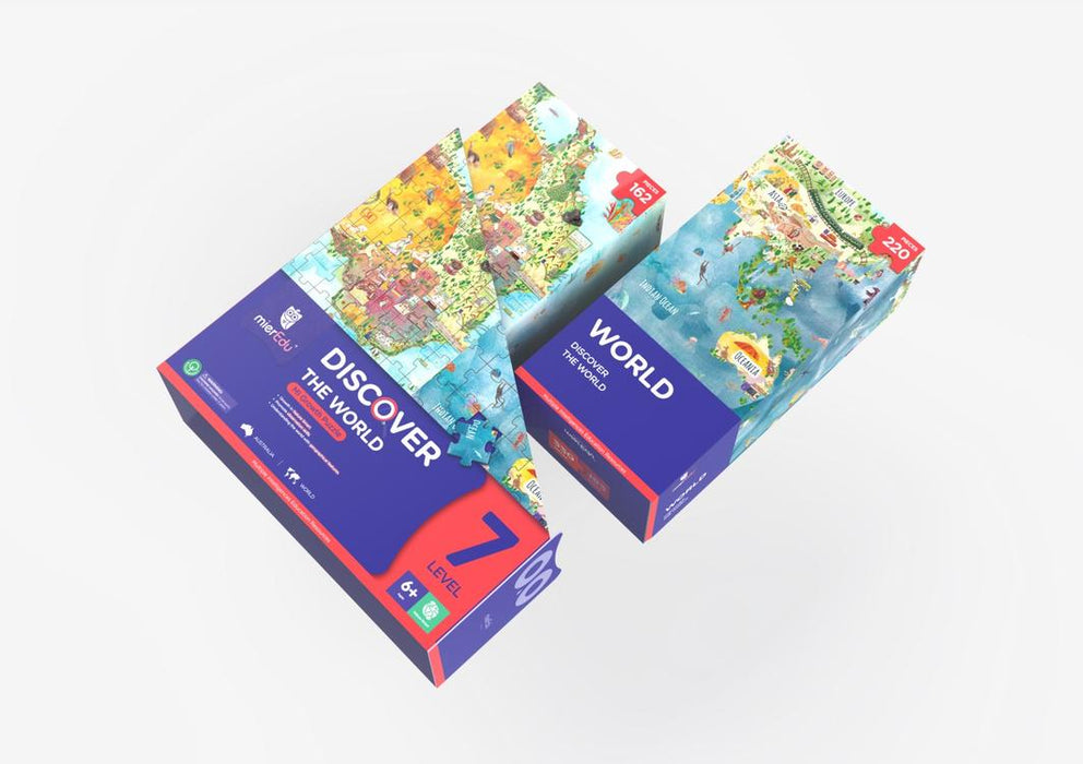 MierEdu: MI Growth Puzzle - Level 7 Discover The World