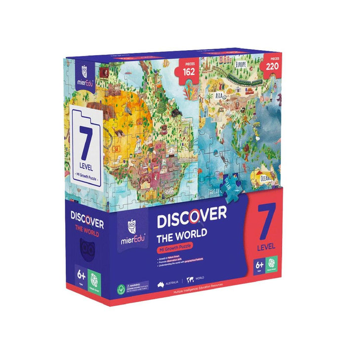 MierEdu: MI Growth Puzzle - Level 7 Discover The World