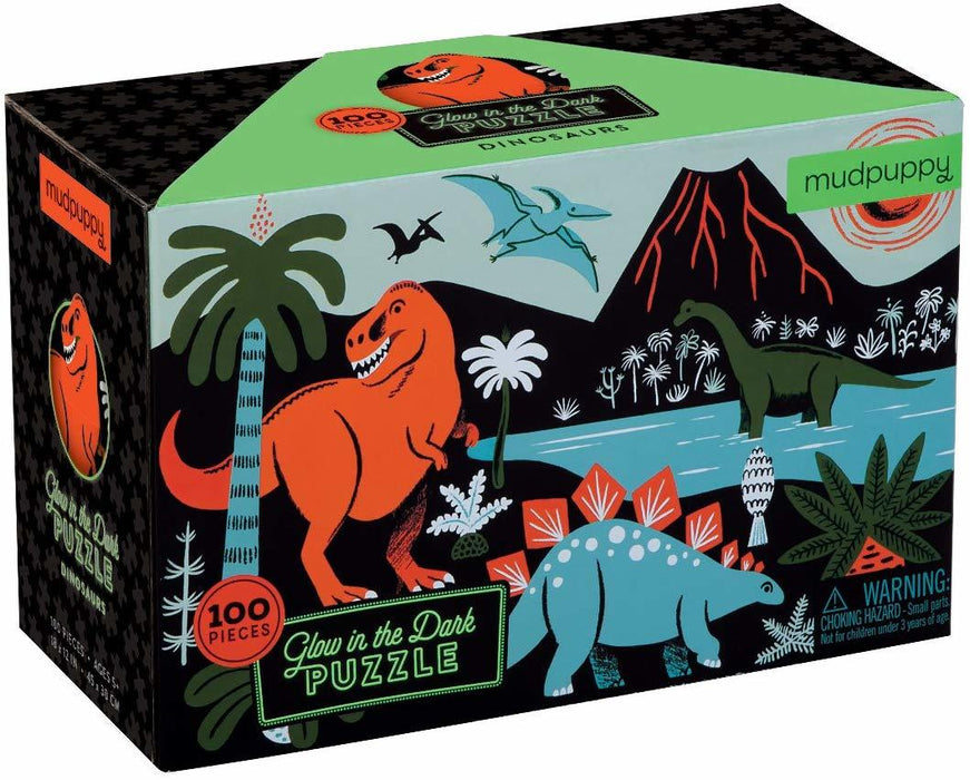 Mudpuppy - Glow in the Dark Puzzle - Dinosaurs