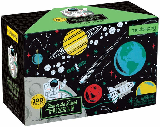 Mudpuppy - Glow in the Dark Puzzle - Outer Space