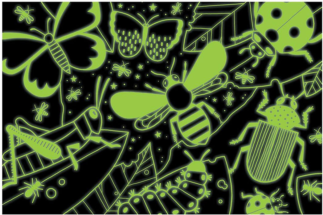 Mudpuppy - Glow in the Dark Puzzle - Amazing Insects