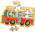 Mudpuppy - Mini Shaped Puzzles Fire Truck