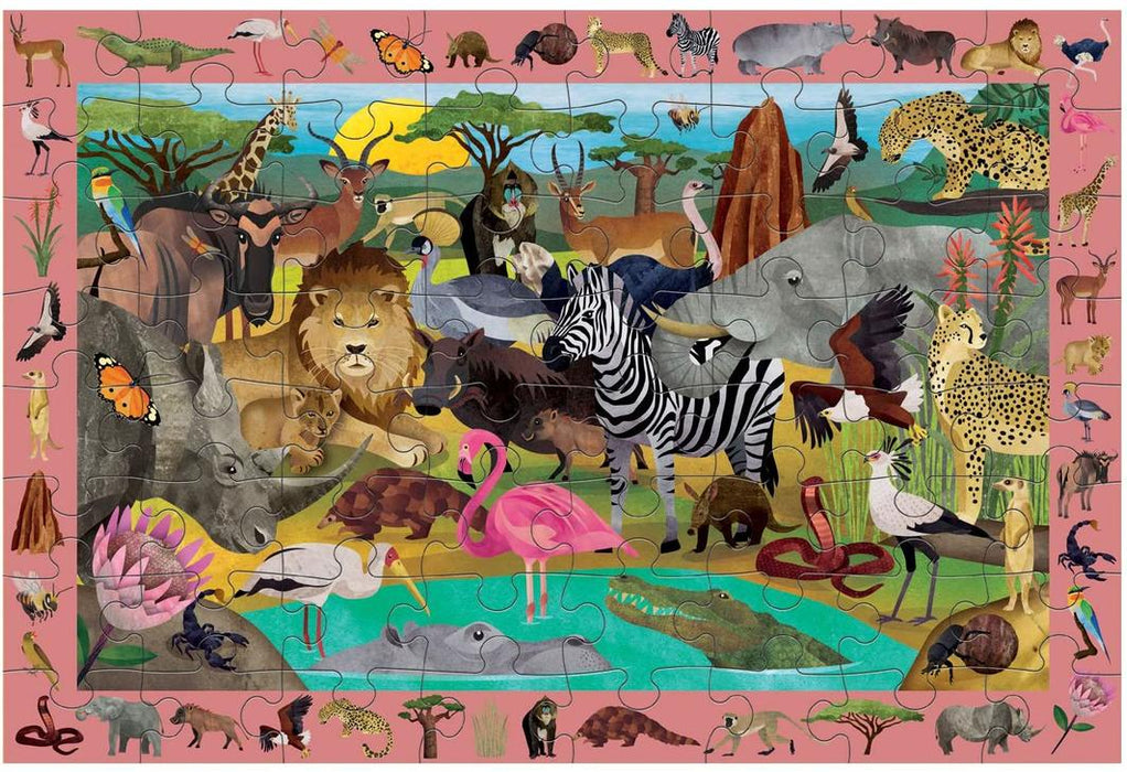 Mudpuppy - Search & Find Puzzle African Safari