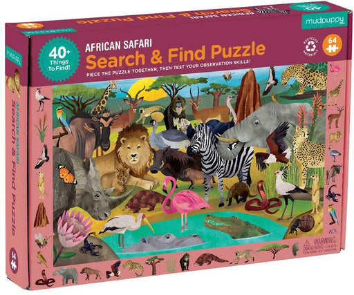 Mudpuppy - Search & Find Puzzle African Safari