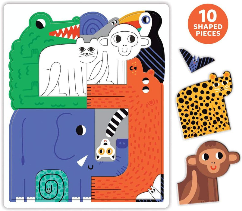Mudpuppy - We Go Together Puzzle Jungle