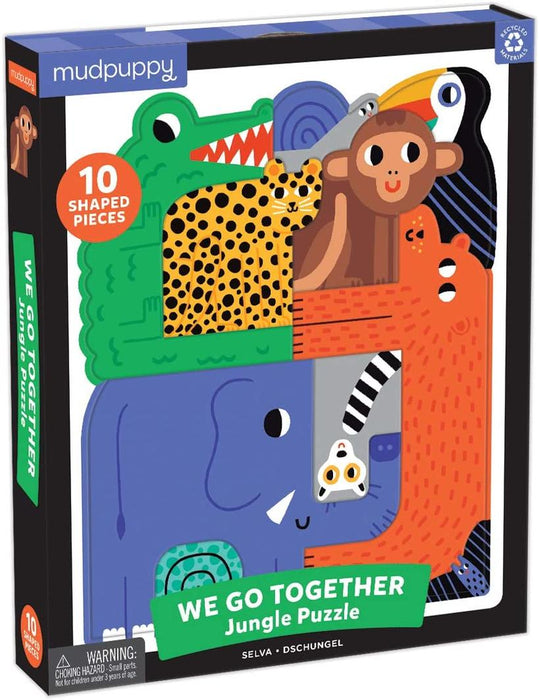 Mudpuppy - We Go Together Puzzle Jungle