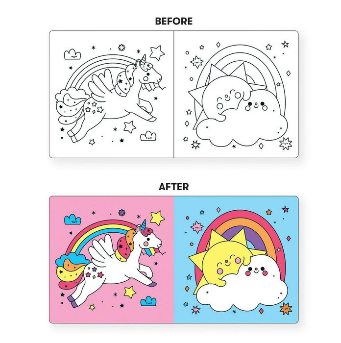 Mudpuppy - Color Magic Bath Book - Unicorn Dreams