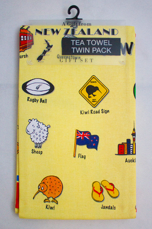 New Zealand Icons Tea Towel Pack