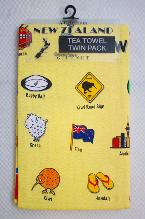 New Zealand Icons Tea Towel Pack