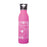 NZ S/S Drink Bottle - Pink Kiwi Classic