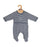 Kiwi & Friends - Baby Merino Onesie - Navy/White (000) 0-3 mths