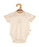 Kiwi & Friends - Baby Merino Romper - Cream (0) 6-12 mths