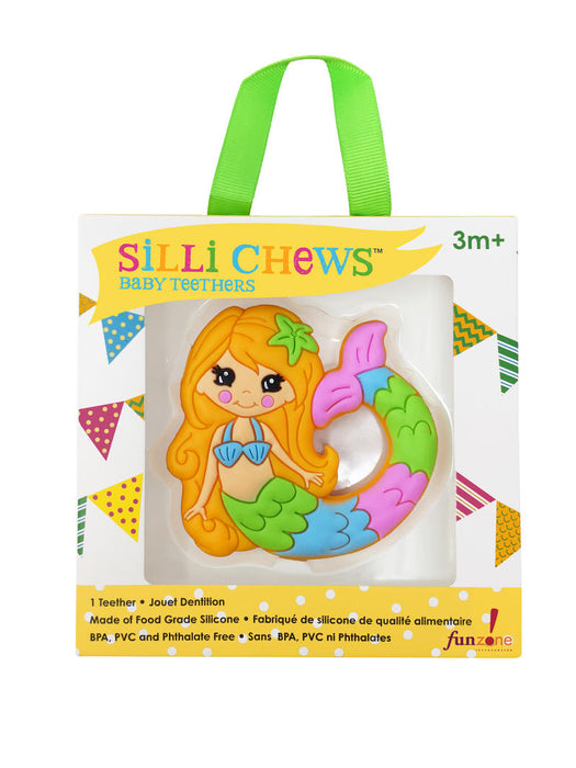 Silli Chews Baby Teethers - Mermaid