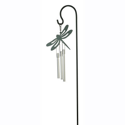 Natures Melody - Musical Ornament Chime - Dragonfly Stake with Chime