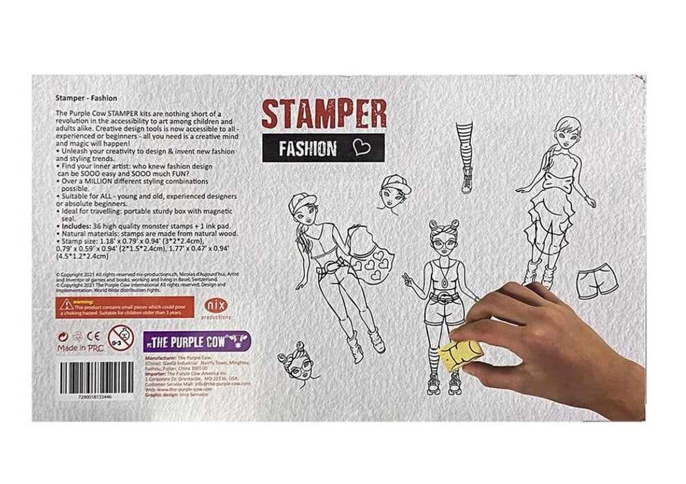 The Purple Cow - Stamper Fashion