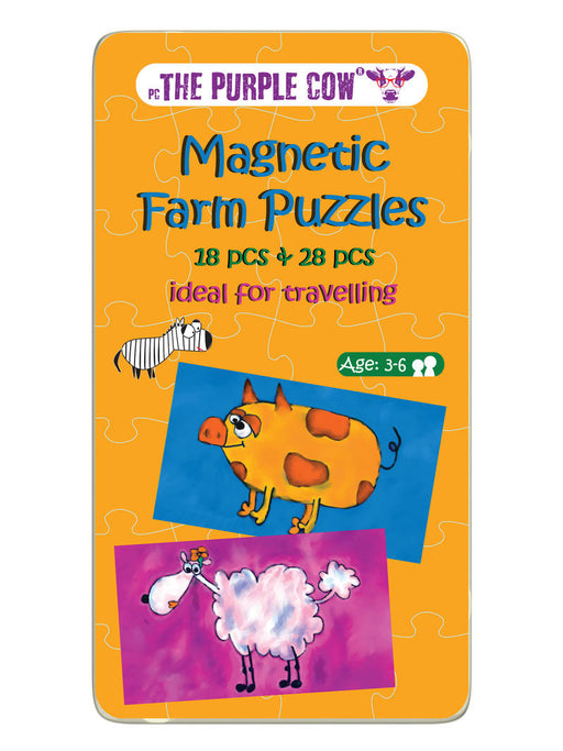 The Purple Cow - Magnetic Farm Puzzles