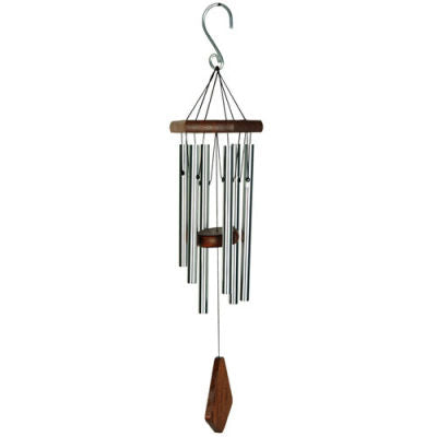 Natures Melody - Wind Chime - Silver 24"