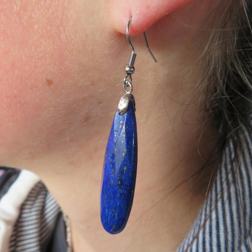 Wildside PS52 - Long Drop Earrings Lapis Lazuli