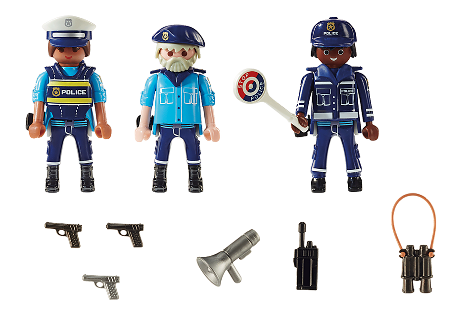 Playmobil - 71146 | City Action: Police Figure Set