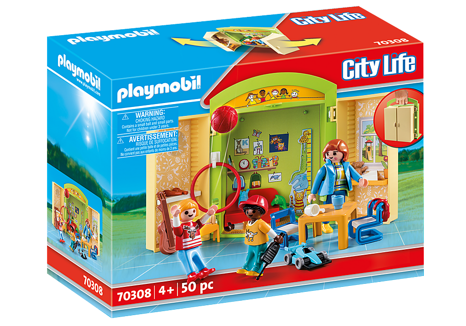 Playmobil 70308 - Play Box City Life - Preschool