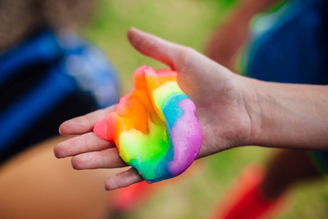 Rainbow Glow Dough