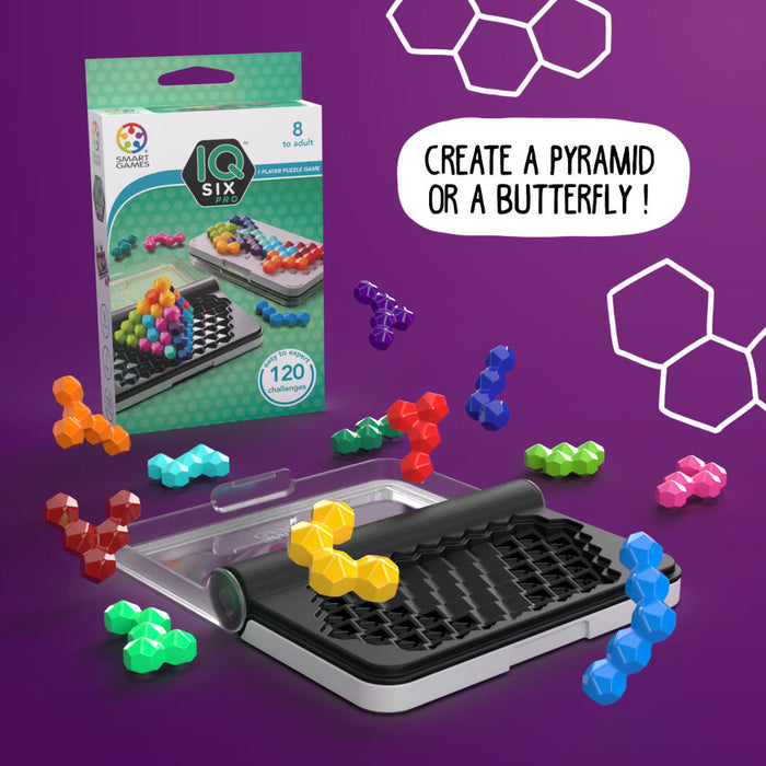 Smart Games - IQ Six Pro — Polly's Toys & Gifts