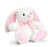 Keel Toys: Baby Keel Spotty Rabbit White & Pink 15cm