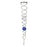 Natures Melody - Windspinner - Spiral Blue & Clear Ball 18"