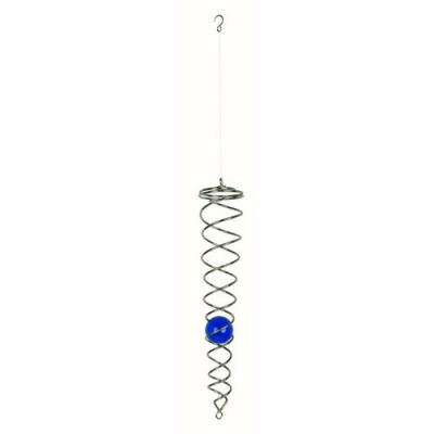 Natures Melody - Windspinner -Spiral Blue Ball 12"