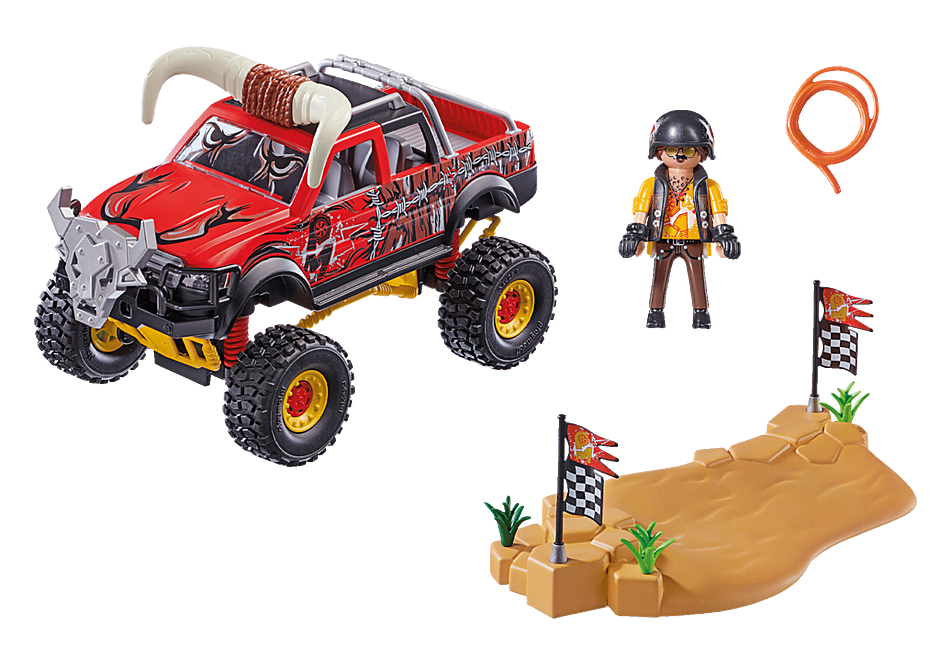 Playmobil 70549 - Stunt Show Bull Monster Truck