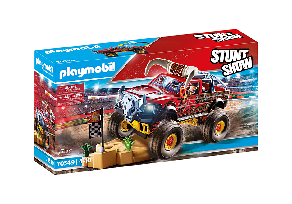 Playmobil 70549 - Stunt Show Bull Monster Truck