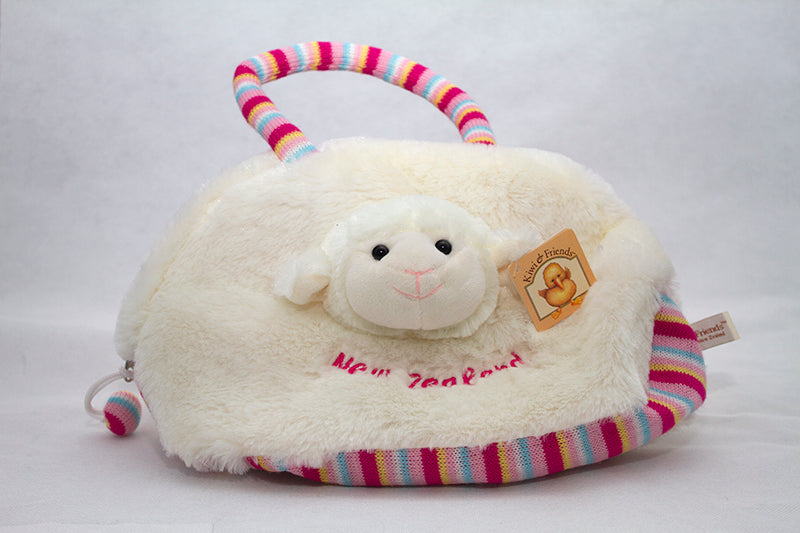 Kiwi & Friends - Sheep Bag Rainbow Stripes