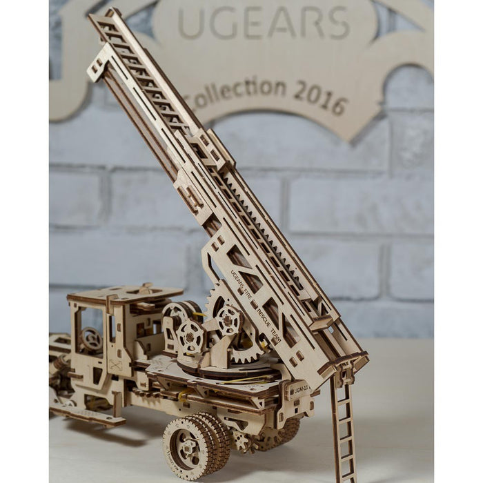 Ugears: Mechanical Models - Fire Truck with Ladder