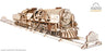 Ugears: Mechanical Models - V-Express Steam Train with Tender