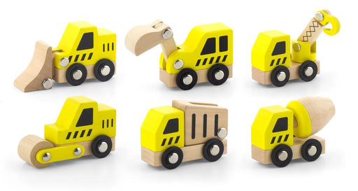 Viga - Construction Vehicles Set - 6pcs